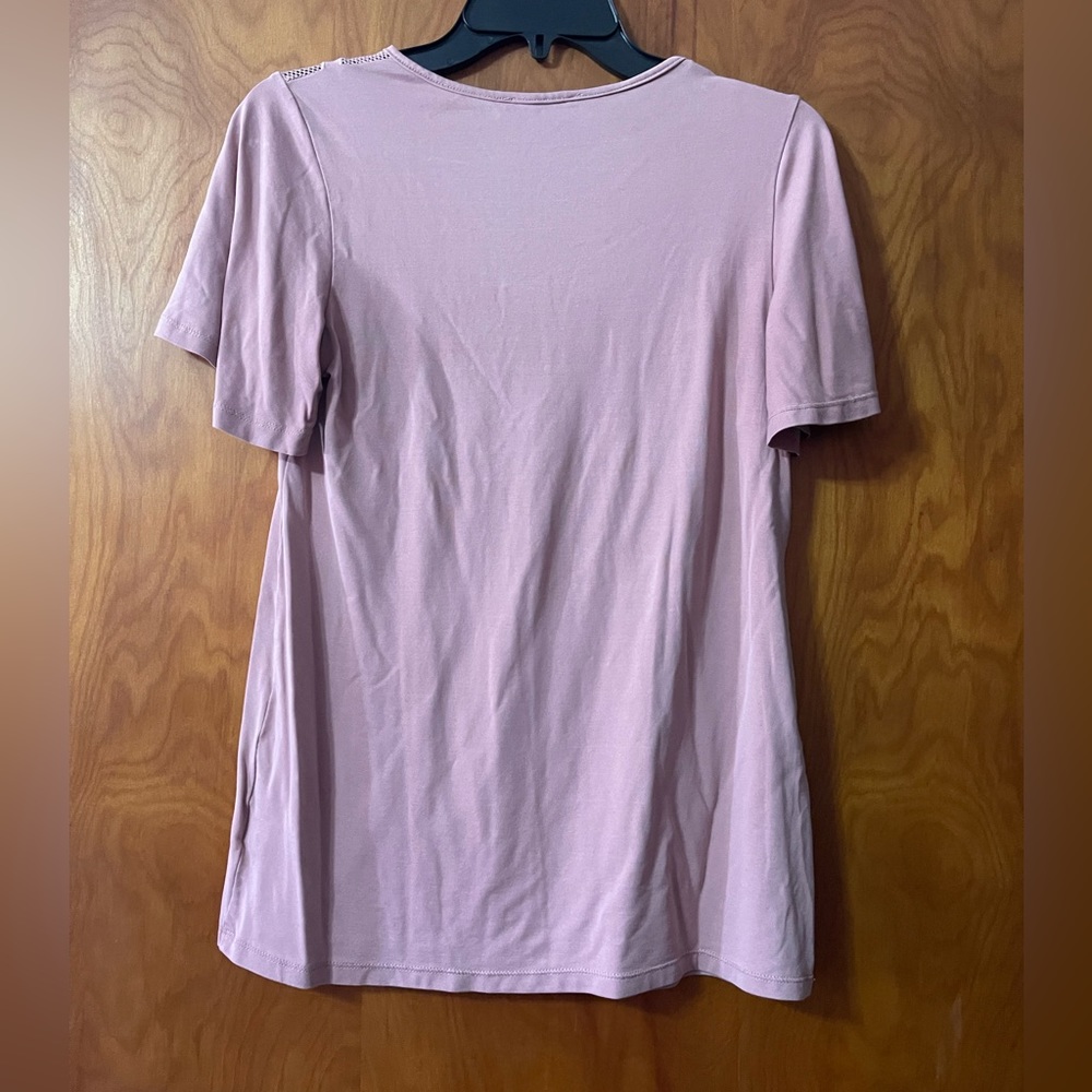 Mauve/pink maternity top - Picture 2 of 3